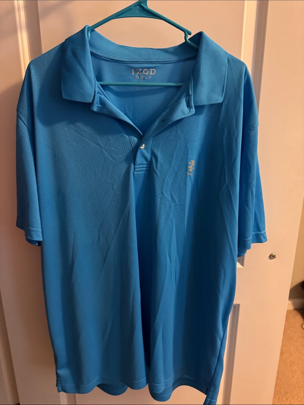 Izod Men's Bright Blue Golf Polo